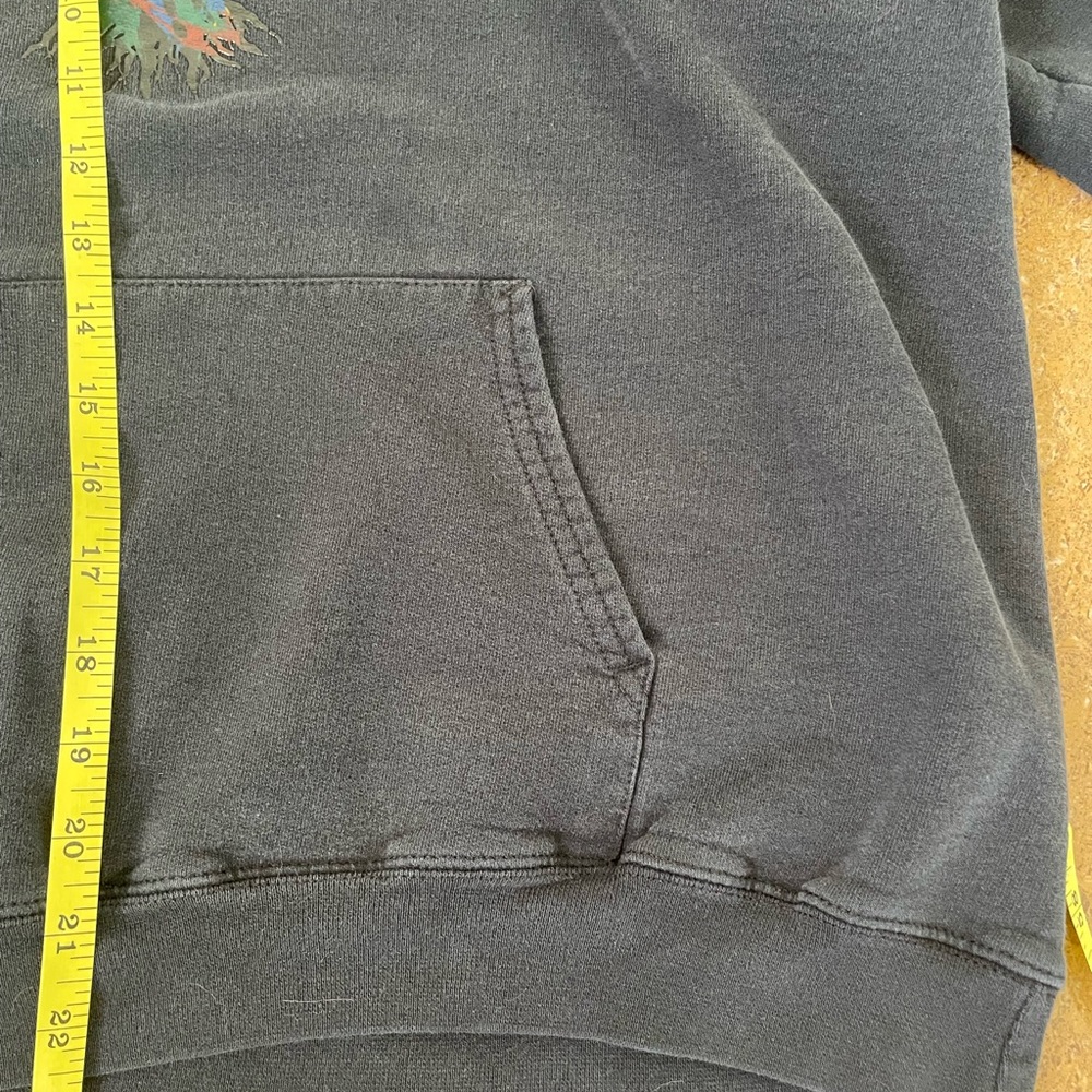 Hanes ‘HUMBOLDT’ Charcoal Gray Hoodie with Tree Design - Picture 5 of 7